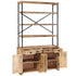 Rustika Rowe -  Sideboard with Shelves Solid Mango Wood 120x35x200 cm